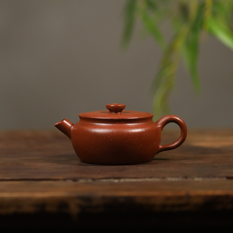 【漱境】 原矿高温老降坡泥 150cc 手工制作   宜兴紫砂壶