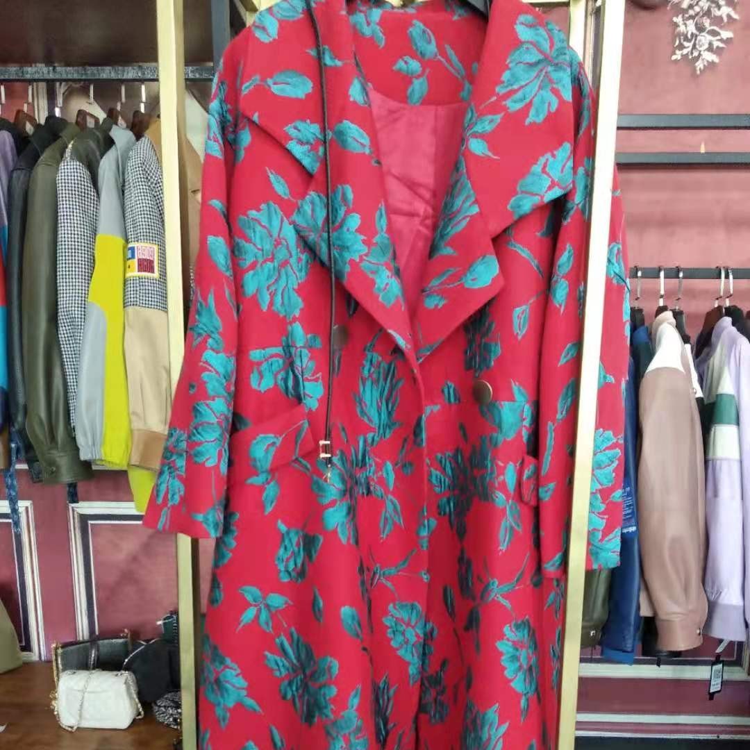 卡威乔士女款风衣外套ZJ 43025