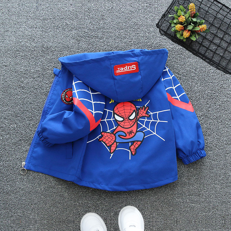 男童外套洋气薄款夹克3男宝宝风衣2025儿童春秋装中小童上衣6岁