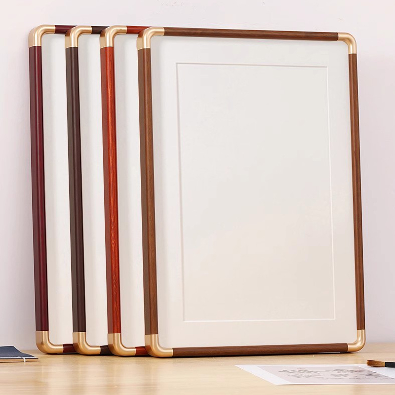 十字绣框边框自己装裱架裱画框挂墙钻石画框相框装裱外框 60X80cm