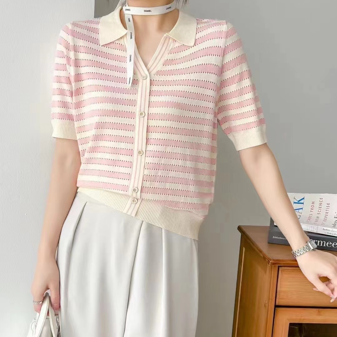 苏九颜家百搭针织衫气质时尚夏季