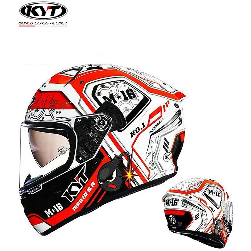 【小码福利】kyt摩托车头盔NF全盔男女机车双镜片防雾骑行四季轻量
