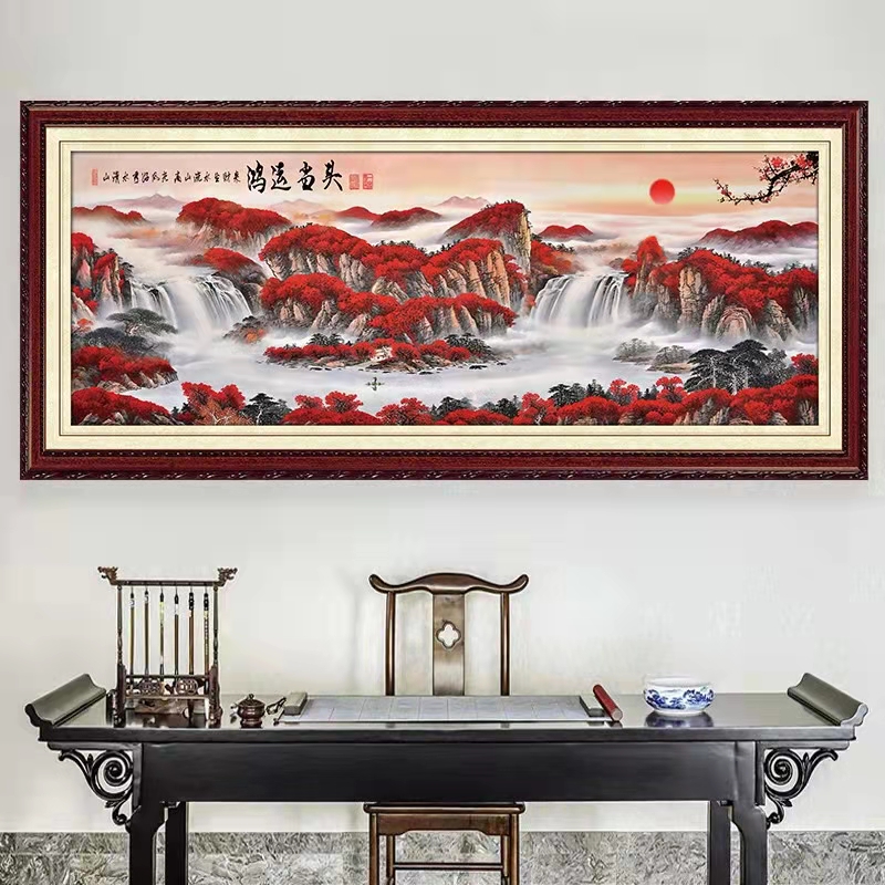 【新疆长绒棉双纱棉】6709鸿运当头大格十字绣/6830大格/210大格