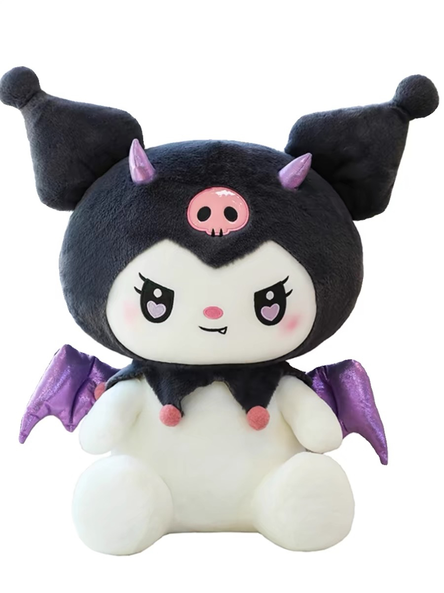 新款恶魔库洛米公仔玩偶布娃娃超大毛绒玩具送货女生日礼物
