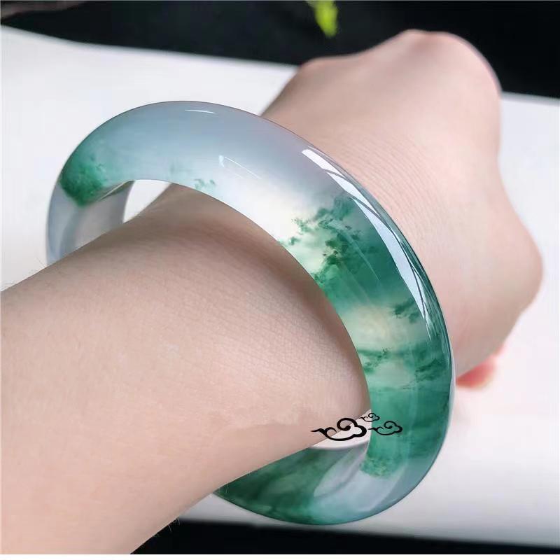 精美手工通透冰飘花手串时尚百搭送妈妈送闺蜜