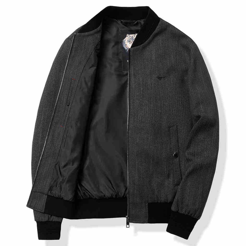 七匹狼夹克外套男士2024新款春秋季休闲商务高端棒球中年爸爸男装