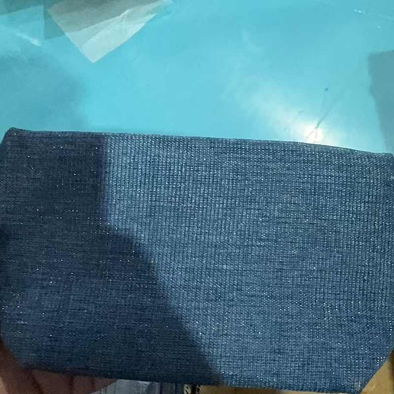 碧家的布艺蓝色/红色 化妆包 长25CM高14.5CM底宽7CM