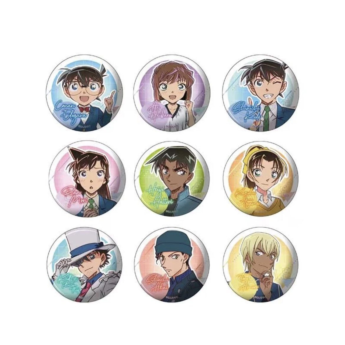 『日谷』名侦探柯南『都市流行吧唧』盲盒代拆