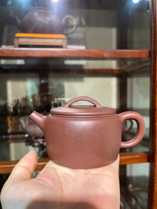 全手工制作汉瓦壶，纯底槽清，精工制做