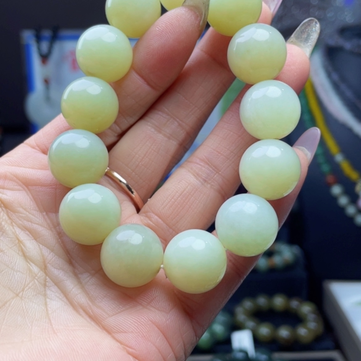 【闪购商品】和田玉手链未镶嵌b**h