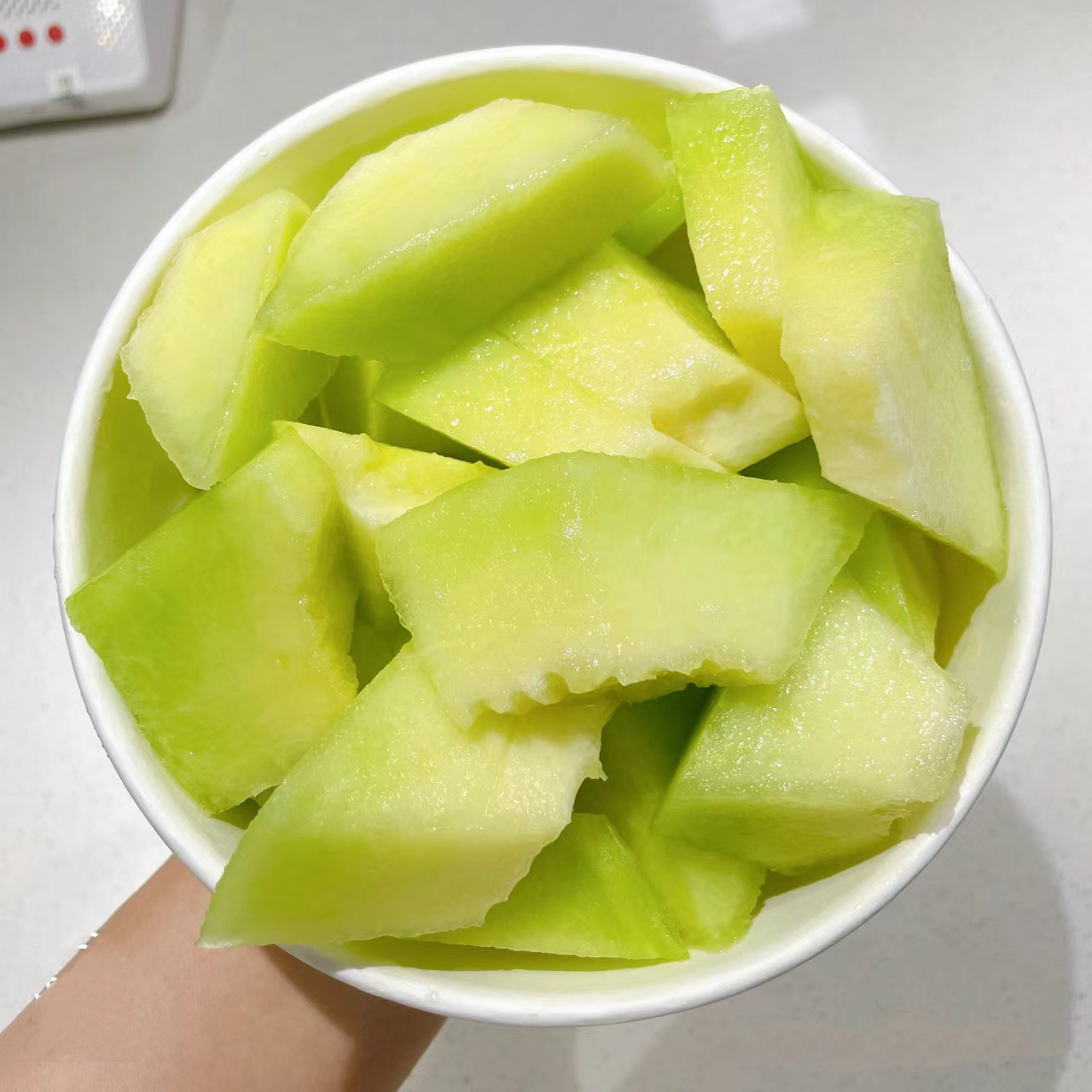 果切翡翠蜜瓜 现切约450g