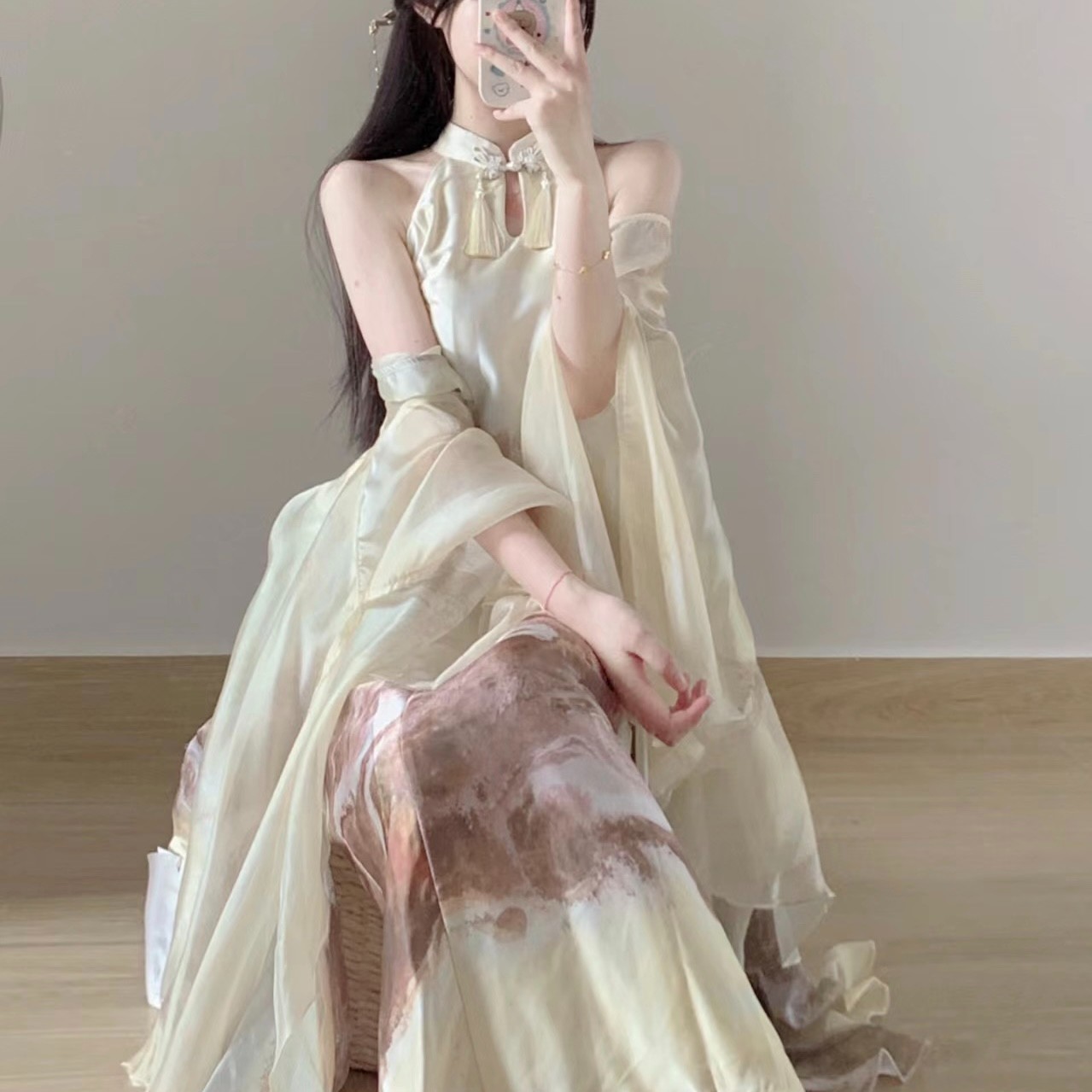 【401-500】高端时尚修身气质复古连衣裙