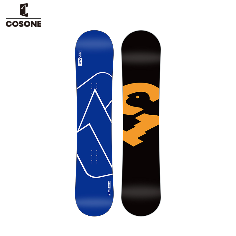 COSONE24年新款大鸟系列蓝鸟紫鸟滑雪板单板加宽八字刻滑板_运动户外 
