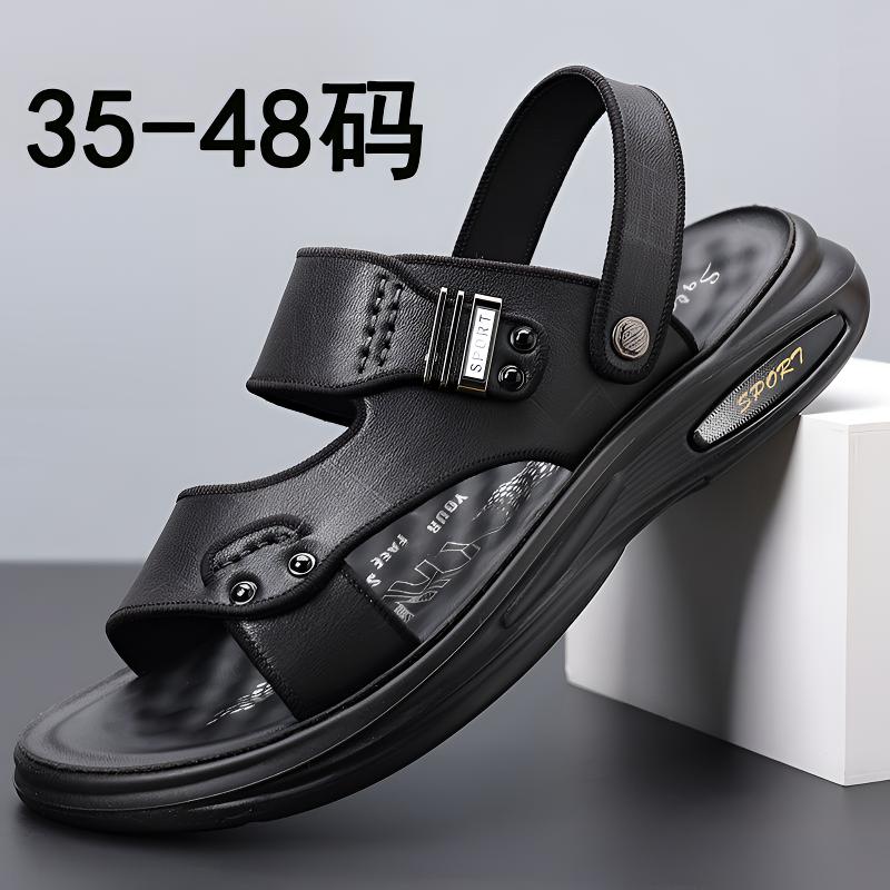 特大码沙滩凉鞋男35-48码舒适透气户外两穿凉拖鞋防滑耐磨男凉鞋