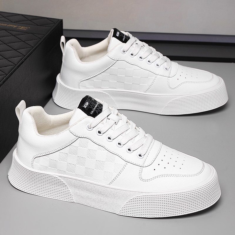 大码男鞋45小白鞋46加宽加肥运动板鞋47休闲鞋时尚潮流百搭透气49