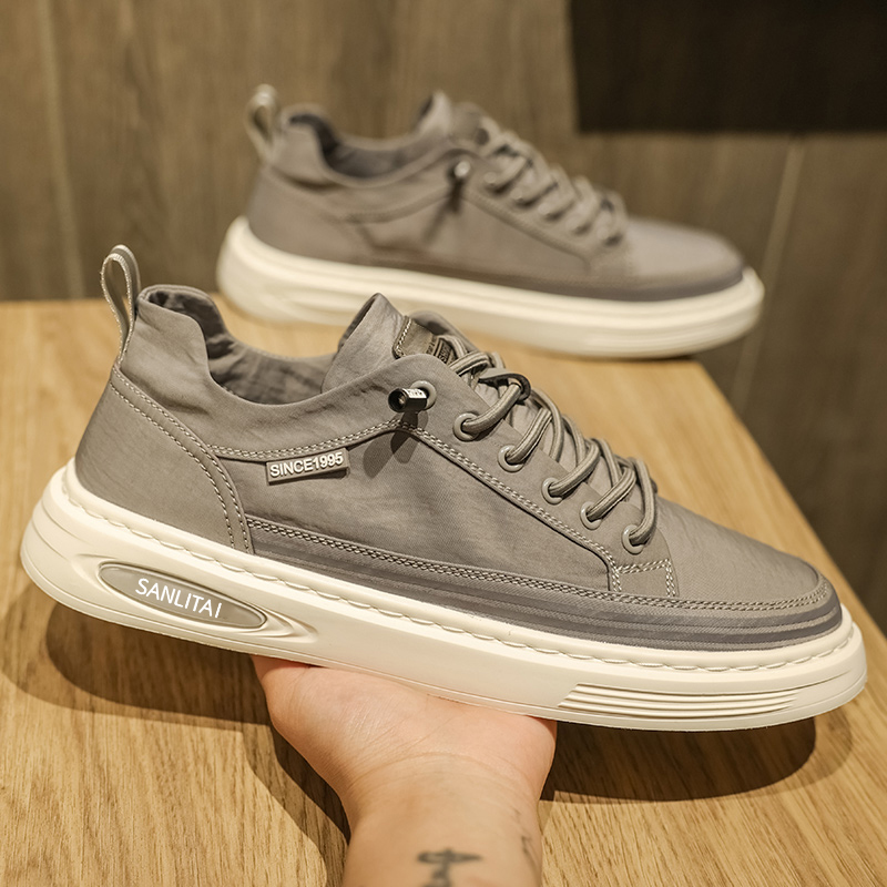 新款特大码男鞋45冰丝布鞋46码适透气轻便47时尚百搭网布鞋48板鞋