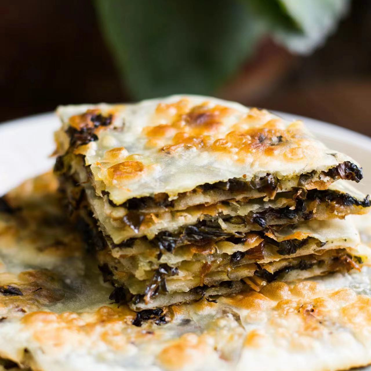 【梅干菜方饼】梅干菜方饼 1袋 5片 