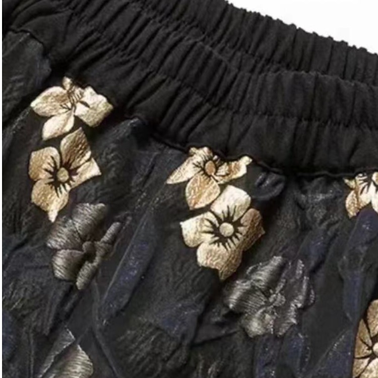 花花推荐漂亮提花裙裤