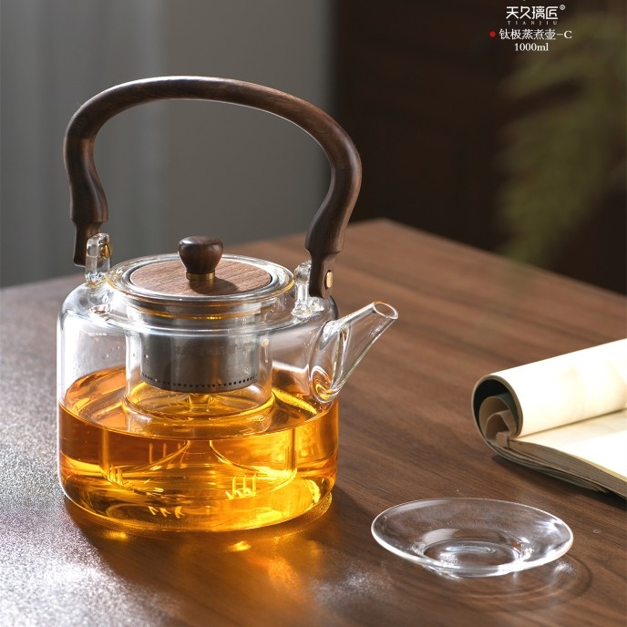  天久璃匠 钛极/无极蒸煮壶 高货茶壶