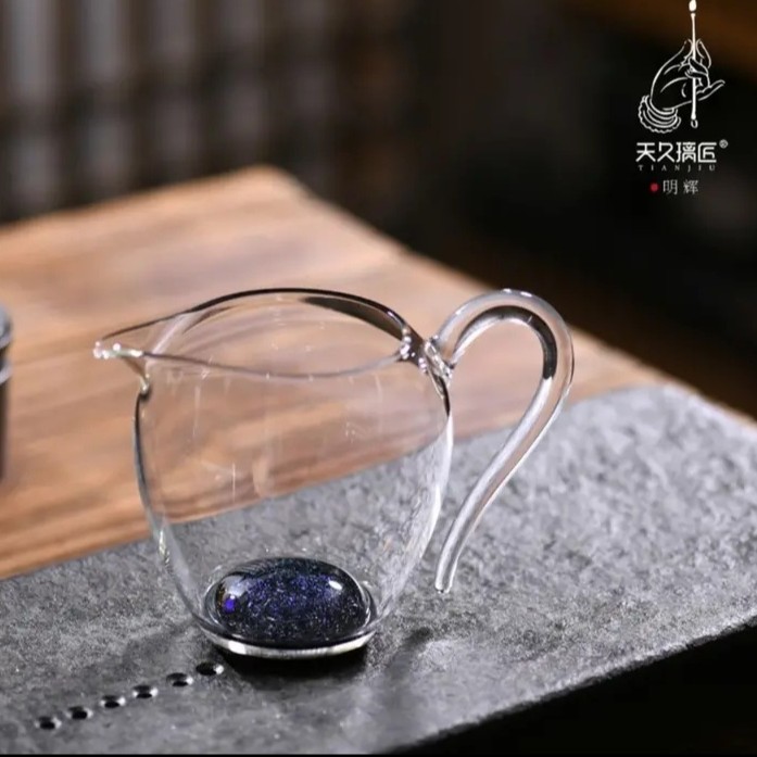 天久璃匠 星空明辉公道杯 家用高硼硅耐高温公杯分茶器