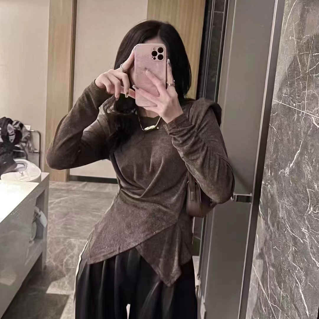 团团家新品轻奢百搭上衣