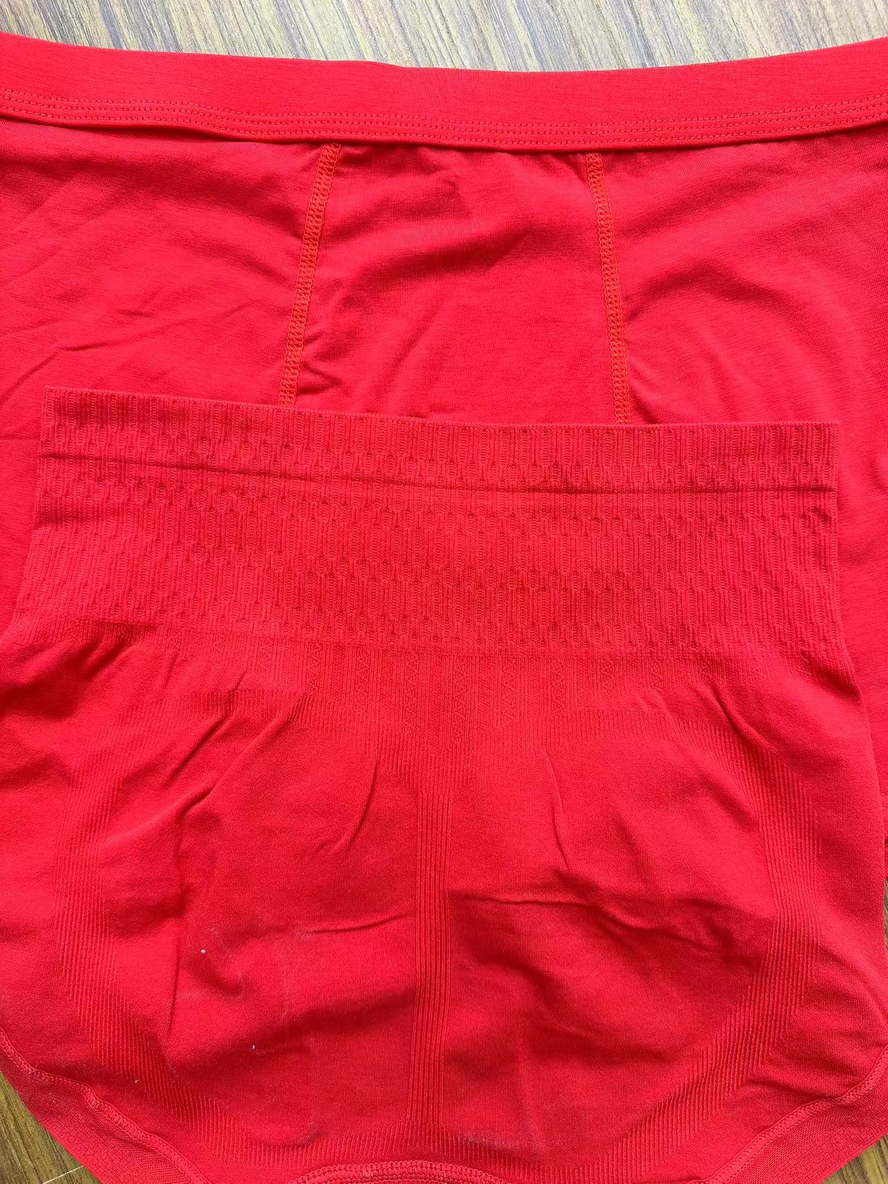 【红色】背心小裤内裤T953