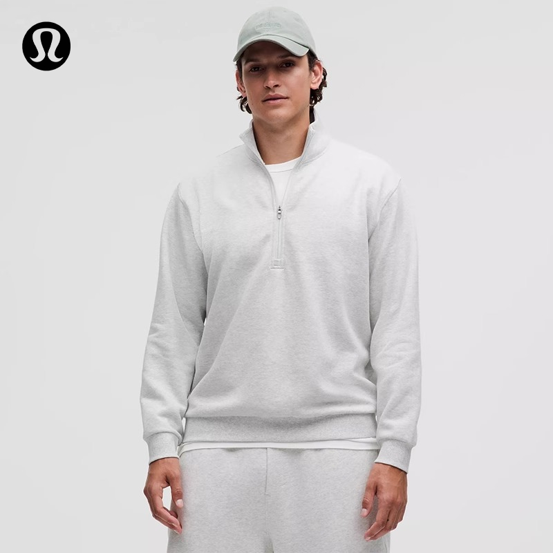 Steady State 男士半拉链卫衣 丨lululemon丨LM3FMLS