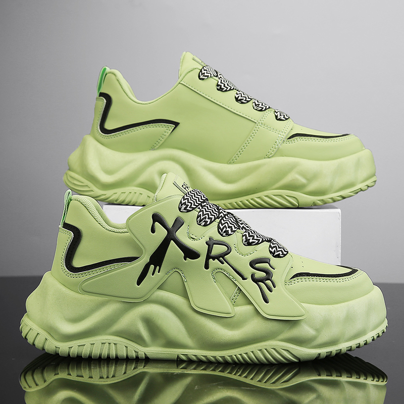 【轻奢好鞋】秋季2023新款潮流老爹鞋百搭运动休闲鞋男士网红面包鞋