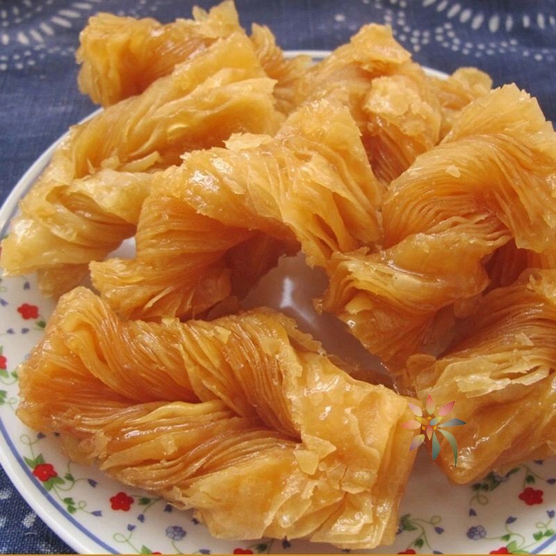 买2斤送2斤】传统蜜三刀蜜翻花麻花芝麻条山东老款糕/0lb蔬菜组合