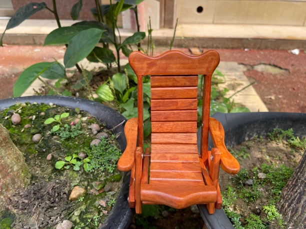 红木工艺品缅花手机支架红木家具小家具网红实用