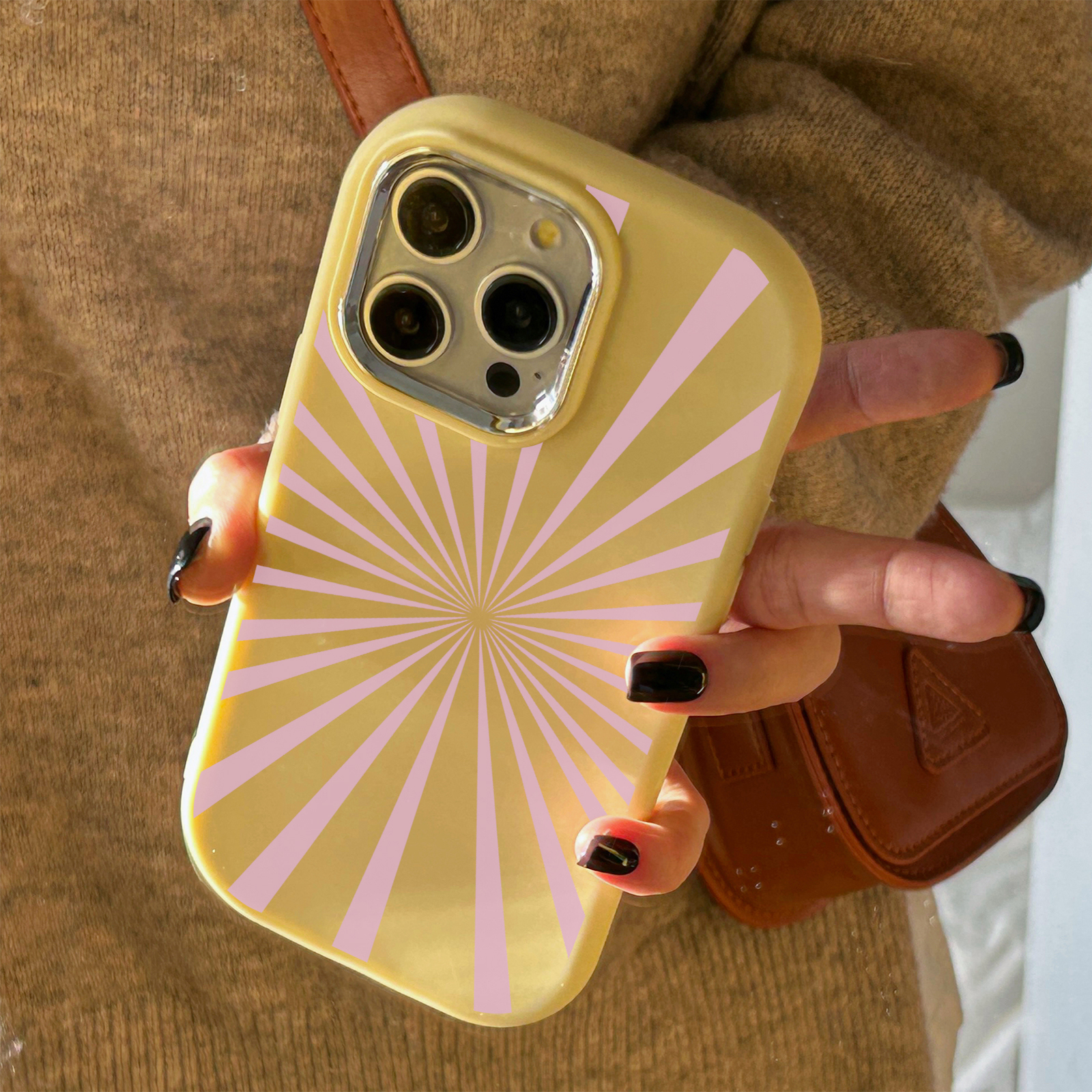 创意发光苹果15手机壳iPhone14promax新8/7plus软12/13/xr/11个性