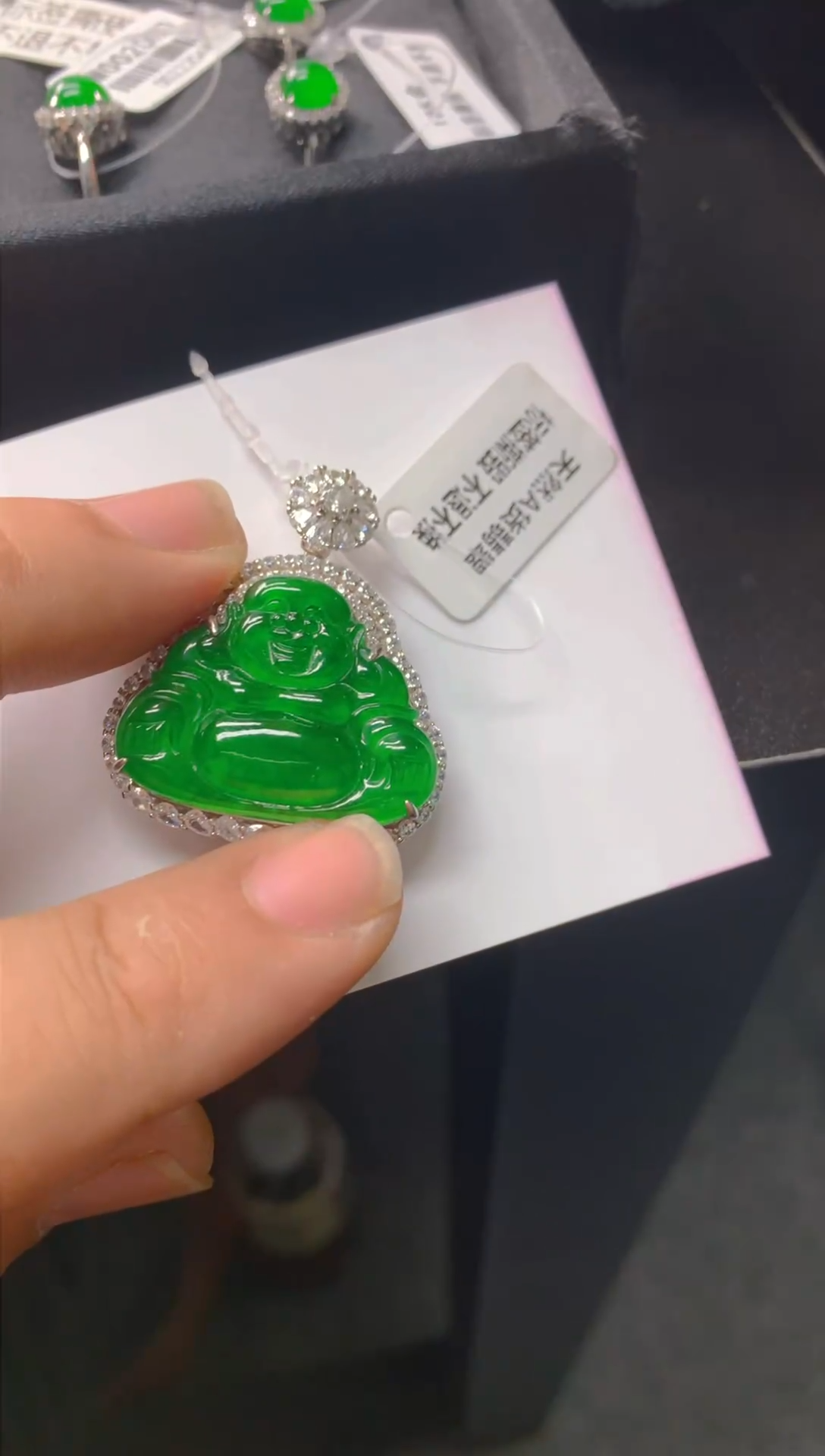 【闪购商品】翡翠颈饰银S925镶嵌021`多样性发货（只发一件）