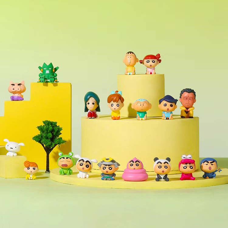 【拆盒】小新坐坐系列潮玩盲盒