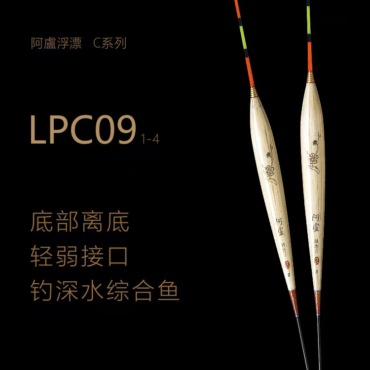 【阿卢浮漂LP C09】底部 离底轻弱接口 钓深水综合鱼 灵敏度高 