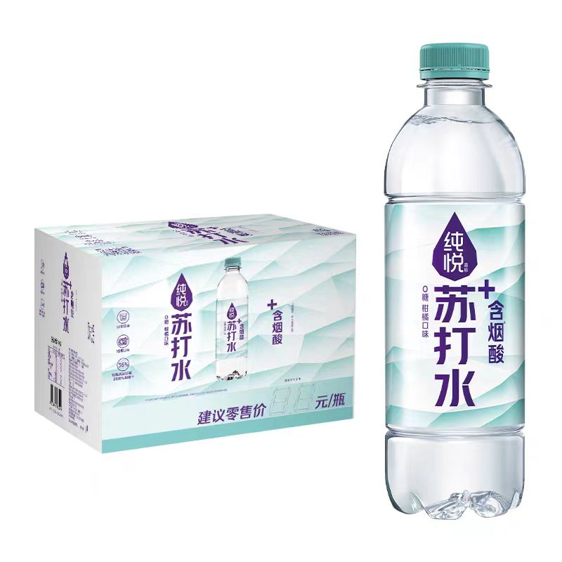 可口可乐纯悦450ml*12瓶无气苏打水0糖0脂肪夏日碱性水饮料饮品