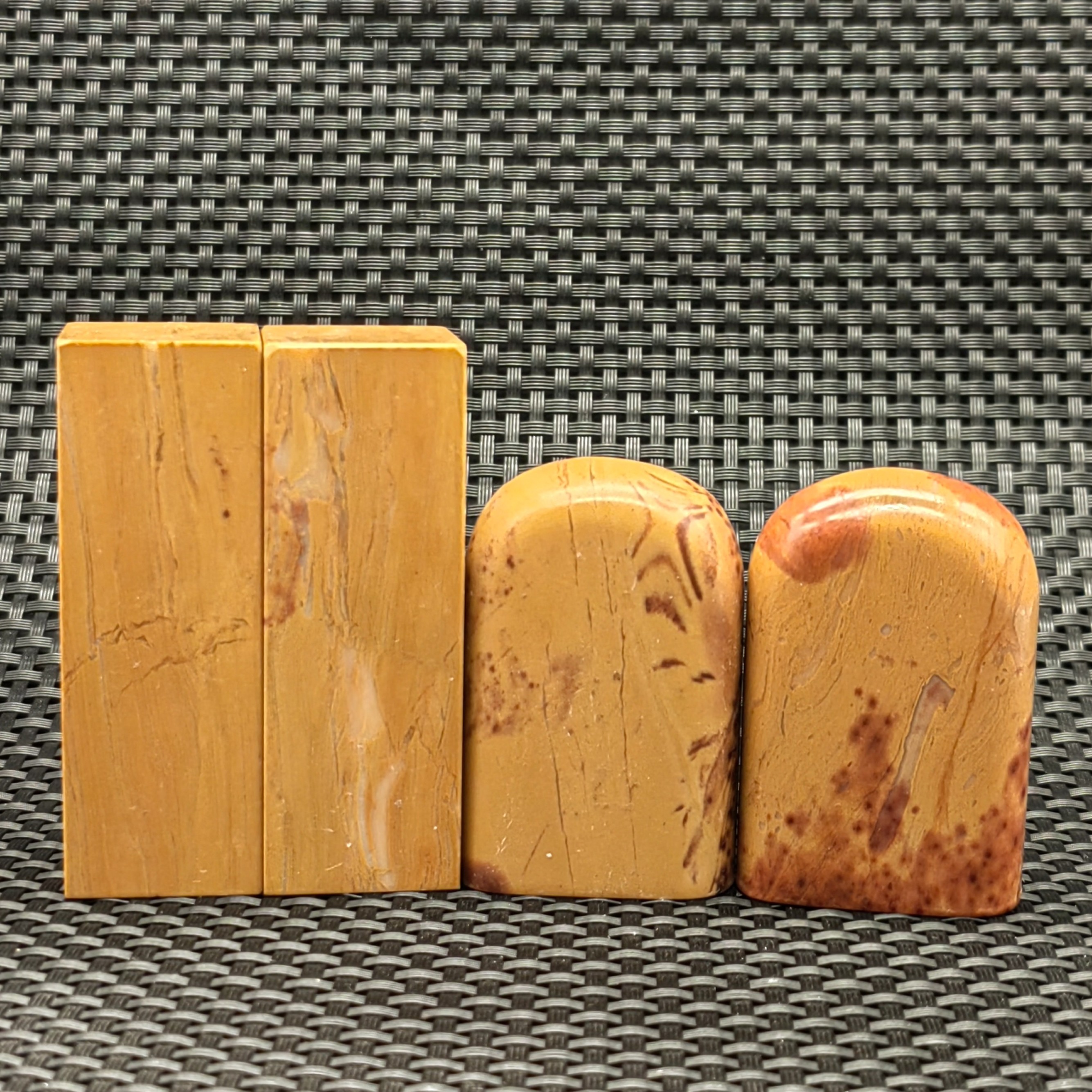 巴林木纹石（2/2.5/3高7厘米 一枚）手工姓名章或引首章