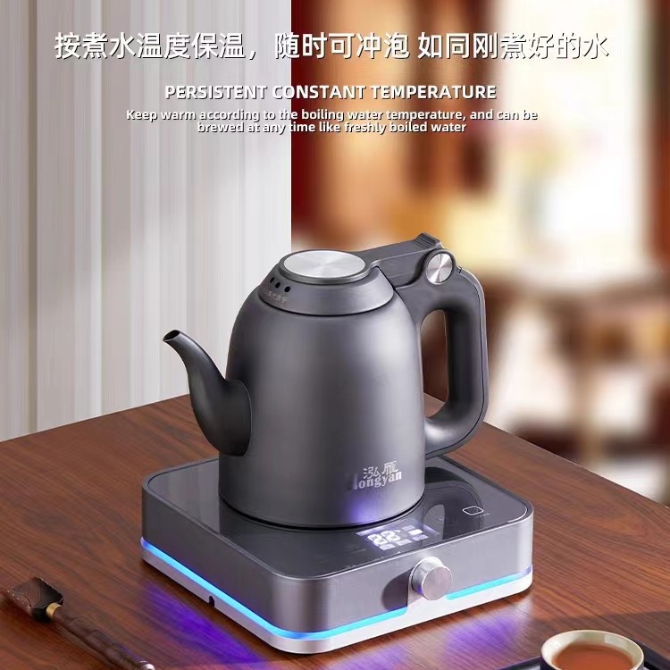 全自动底部上水电热烧水壶泡功夫茶专用茶台一体保温蓝牙遥控静音