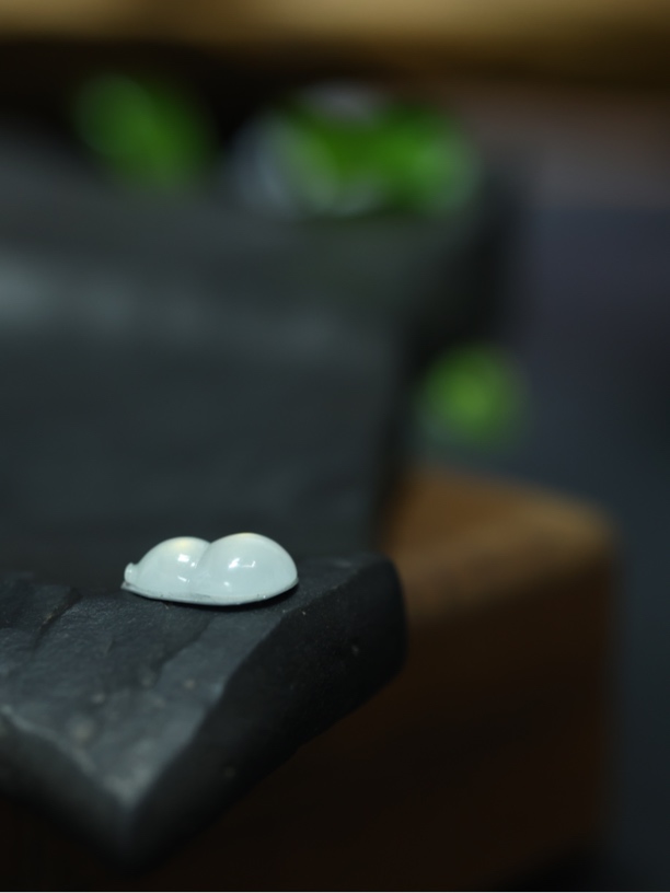 白冰翡翠葫芦裸石