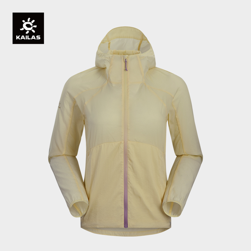 Kailas/凯乐石轻薄风衣女款防晒透气凉感舒适户外运动徒步登山