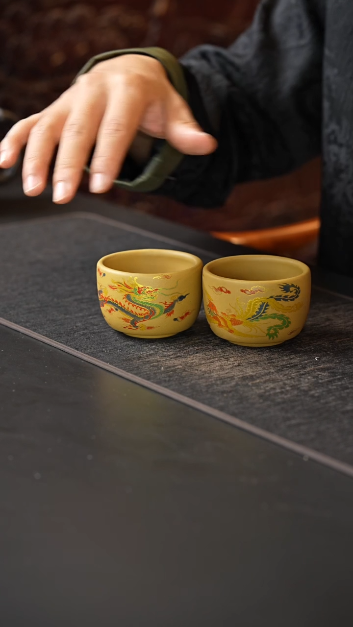 【闪购商品】紫砂茶杯对杯