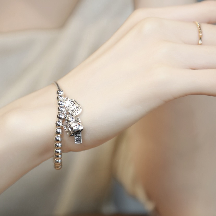 1109高级感可爱猫咪手链