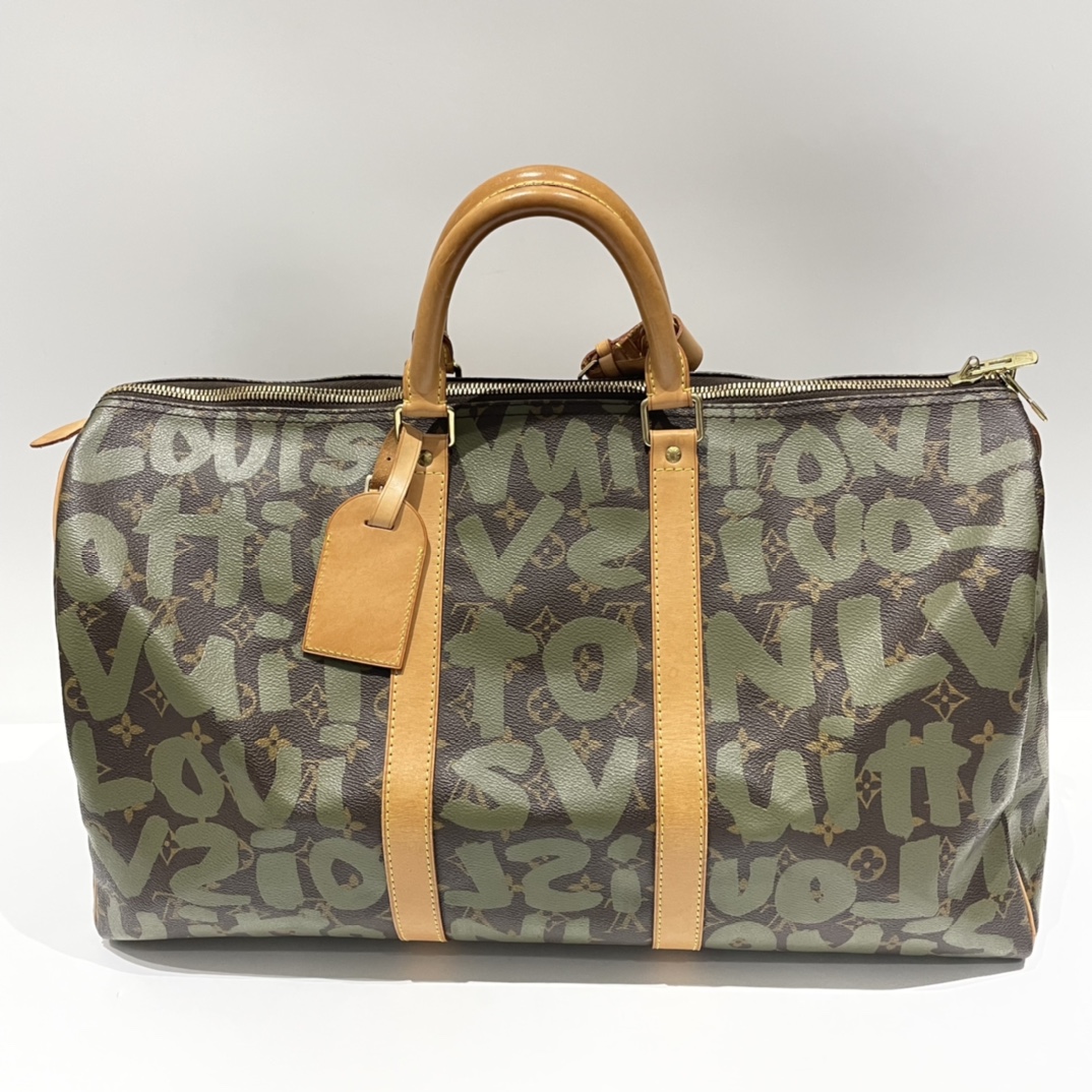 95新 LouisVuitton/路易威登 涂鸦限定款50旅行袋 尺寸50/29