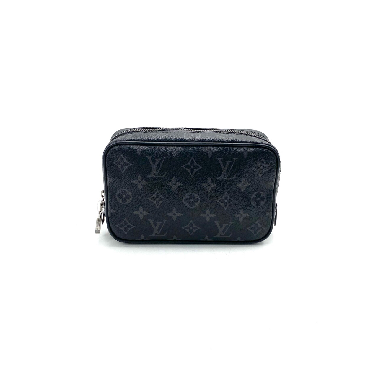 99新 LouisVuitton/路易威登 黑老花洗漱包尺寸20/13