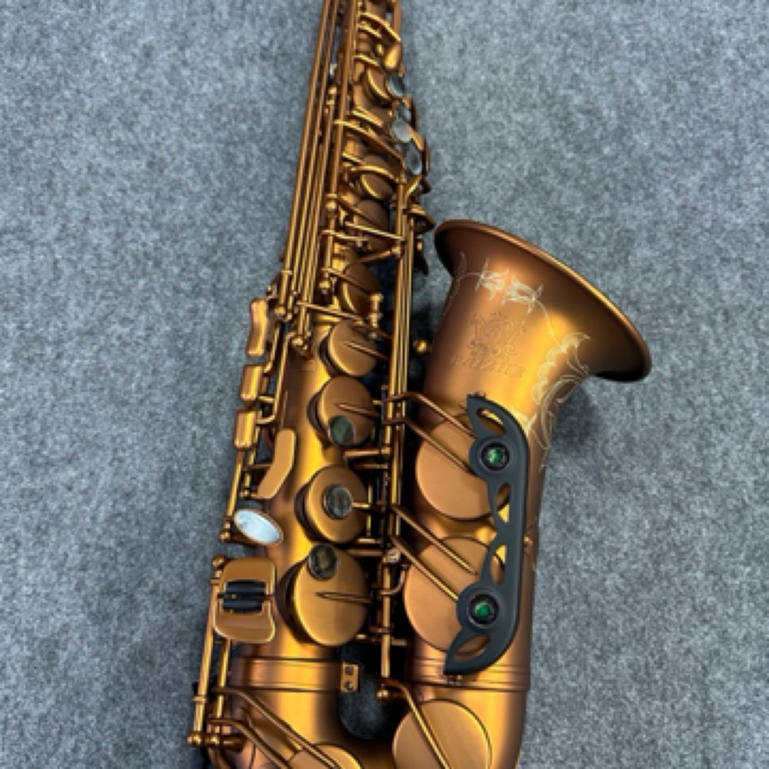 哑光咖啡金中音，次中音萨克斯专业款