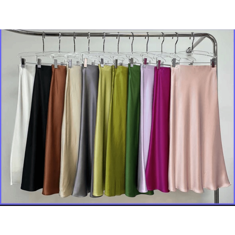 夏季裙子新款三醋酸国风提花时尚气质女装A字半身裙显瘦开叉