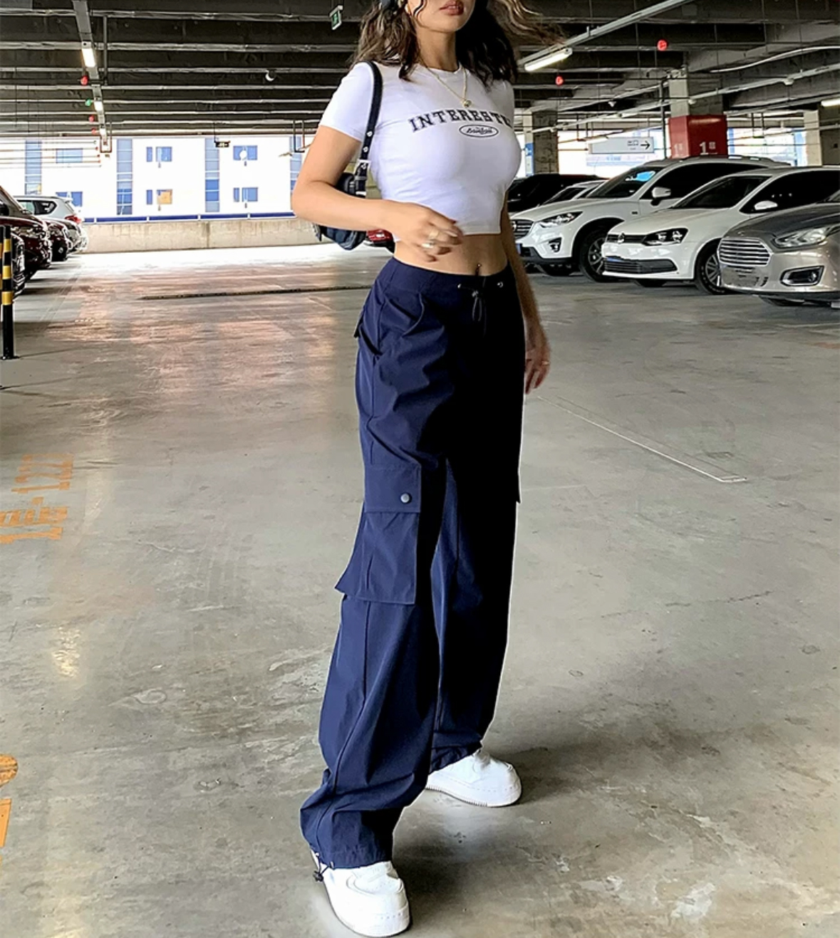 【Aliu自制】美式工装裤夏季2024新款伞兵裤户外登山冲锋裤速干裤