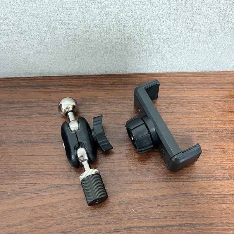 夹头替换头支架配件通用万向云台直播架配件360度转接头手机夹