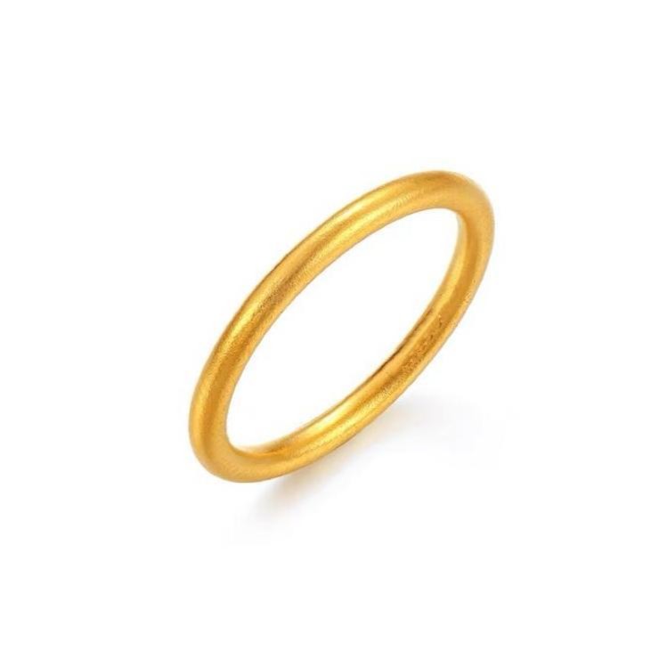 足银戒指 【苏菲专属】磨砂素圈戒指