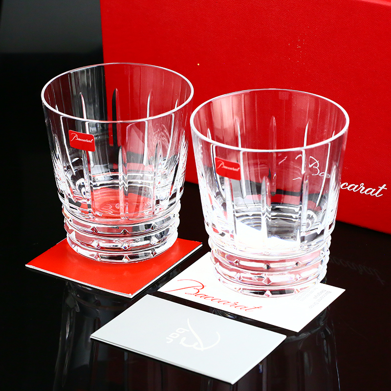 Baccarat巴卡拉RLEQUIN丑角威士忌对杯收藏送礼