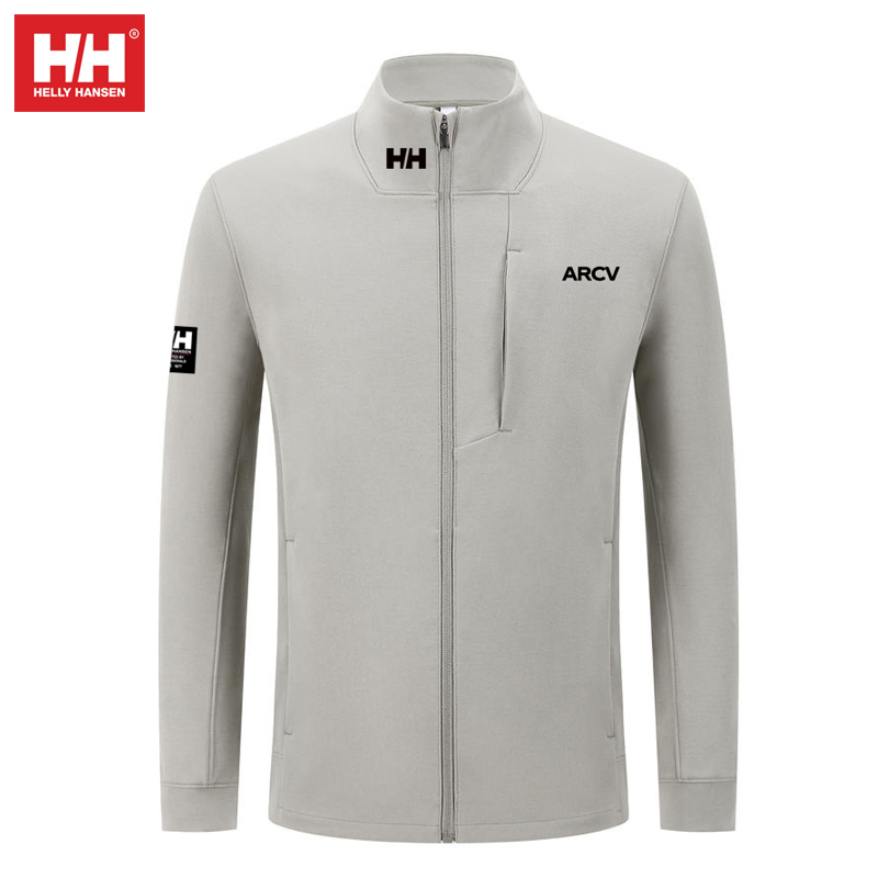 HELLY HANSEN/HH 24秋冬男士休闲户外长袖卫衣立领拉链外套夹克衫